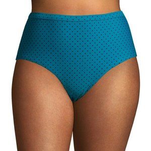Plus Size Polka Dot Printed Swimsuit Bottom
